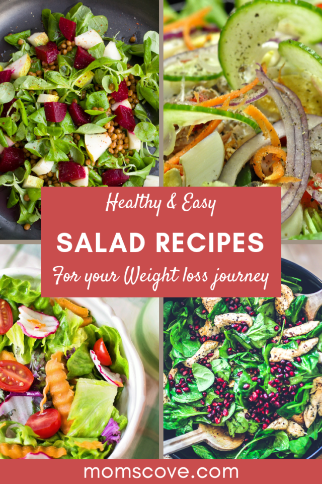 6 Tasty Salad Recipes for your Weight Loss Journey - MomsCove