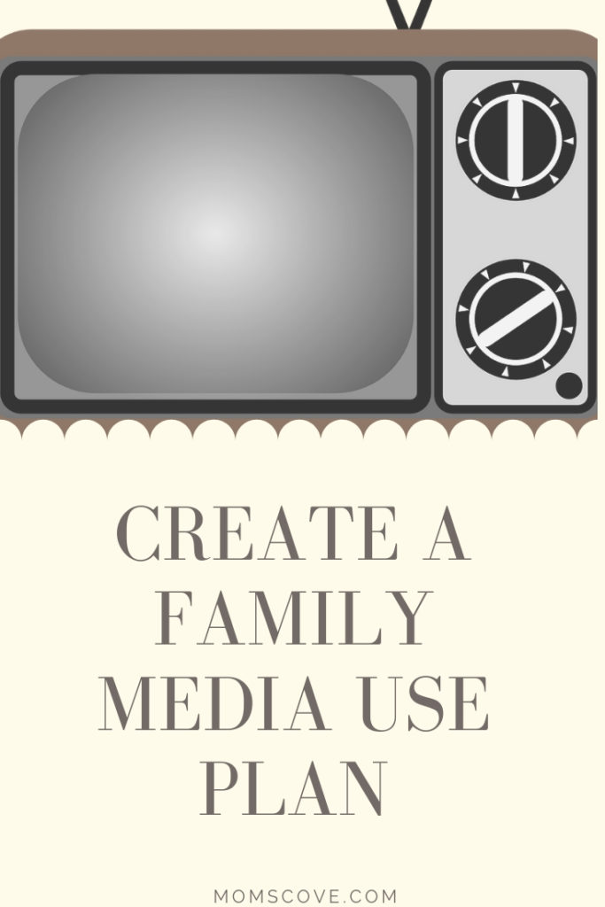 Family Media use plan graphic