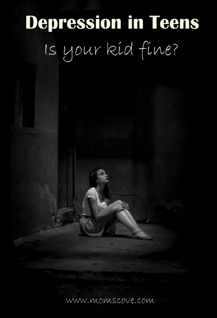 recognisizing depression in kids Pinterest Pin