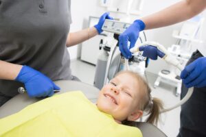 Child dentist visit