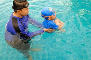 Teach kids swim